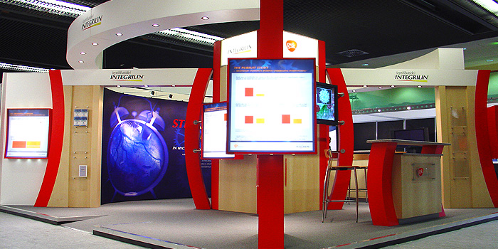 GSK stand - exhibition design 2