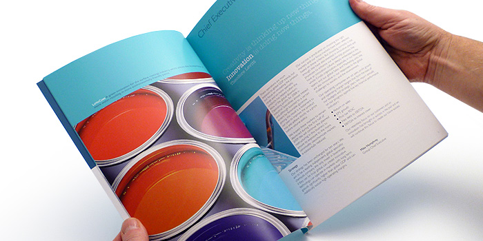 Croda annual report - print design 4