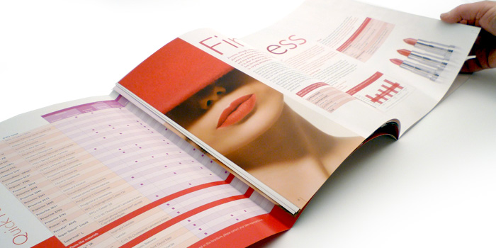 Croda lips and sun brochures - print design 6