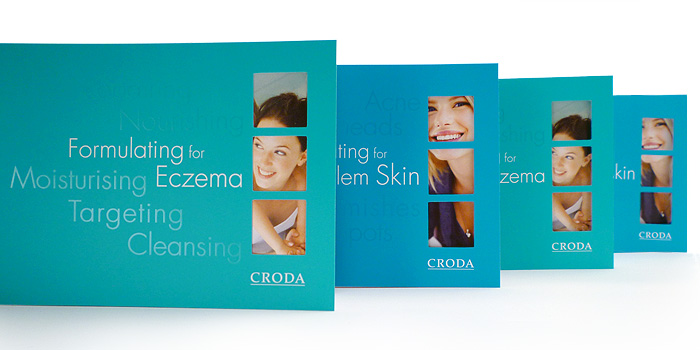 Croda skin brochure - print design 2